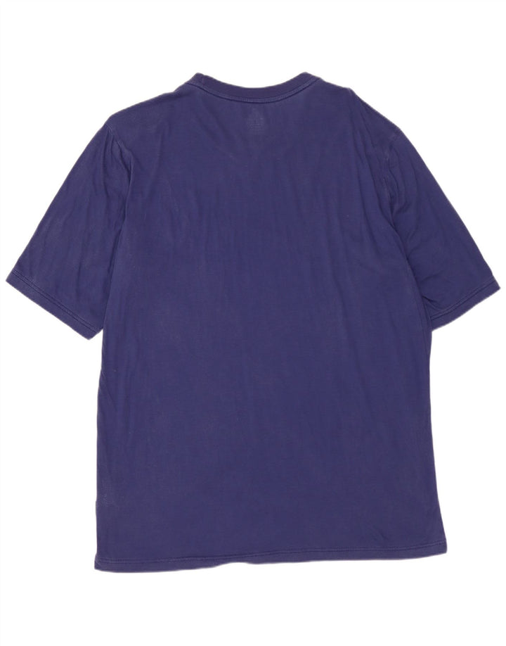 ADIDAS Mens T-Shirt Top Large Purple