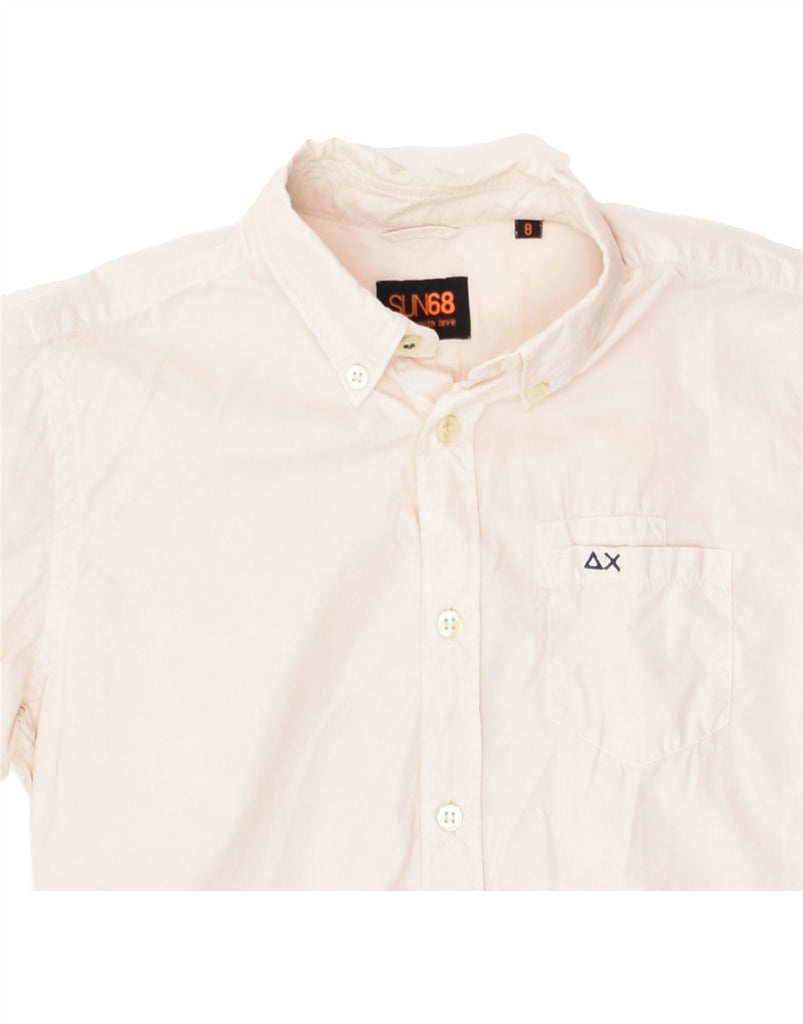 SUN68 Boys Shirt 7-8 Years White | Vintage Sun68 | Thrift | Second-Hand Sun68 | Used Clothing | Messina Hembry 