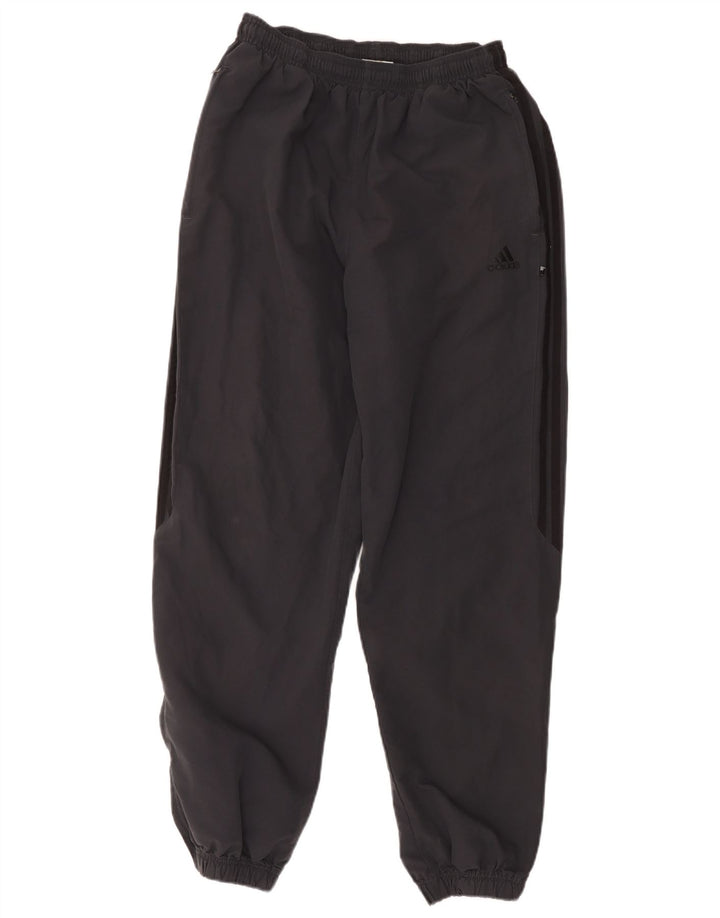 Adidas Mens Tracksuit Trousers Joggers Medium Grey Cotton