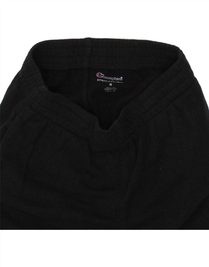 CHAMPION Boys Graphic Tracksuit Trousers Joggers 11-12 Years Medium Black Vintage Champion and Second-Hand Champion from Messina Hembry 