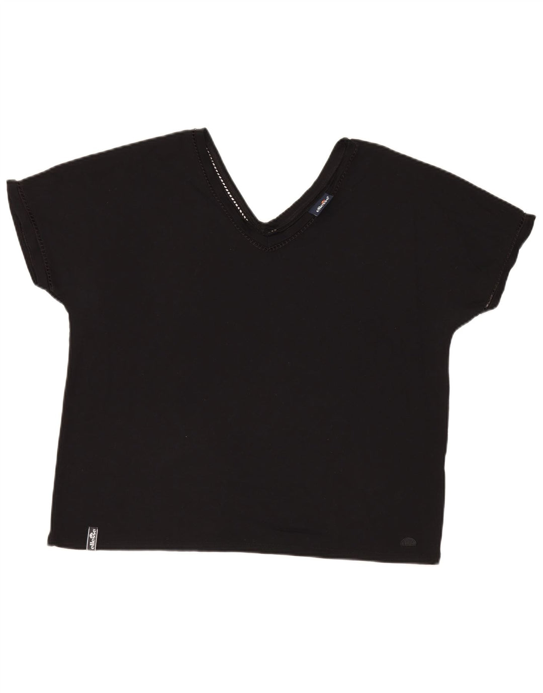 Ellesse Womens T-Shirt Top UK 18 XL Black