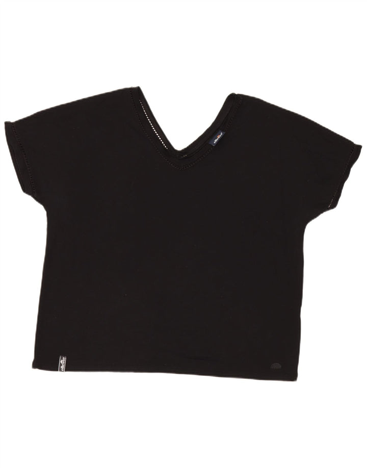 Ellesse Womens T-Shirt Top UK 18 XL Black