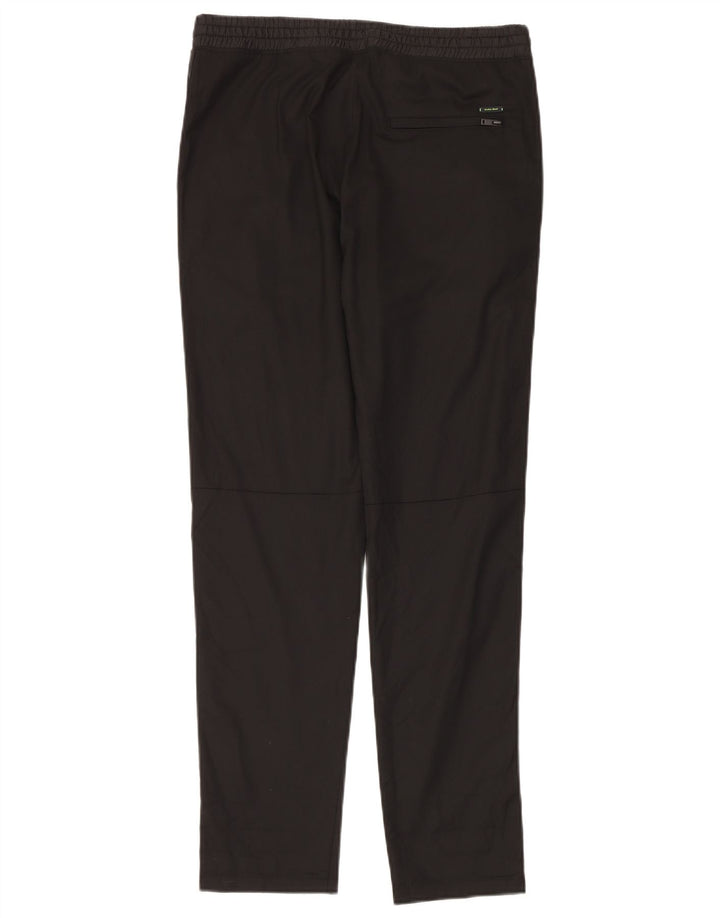 Zara Mens Tracksuit Trousers Medium Black