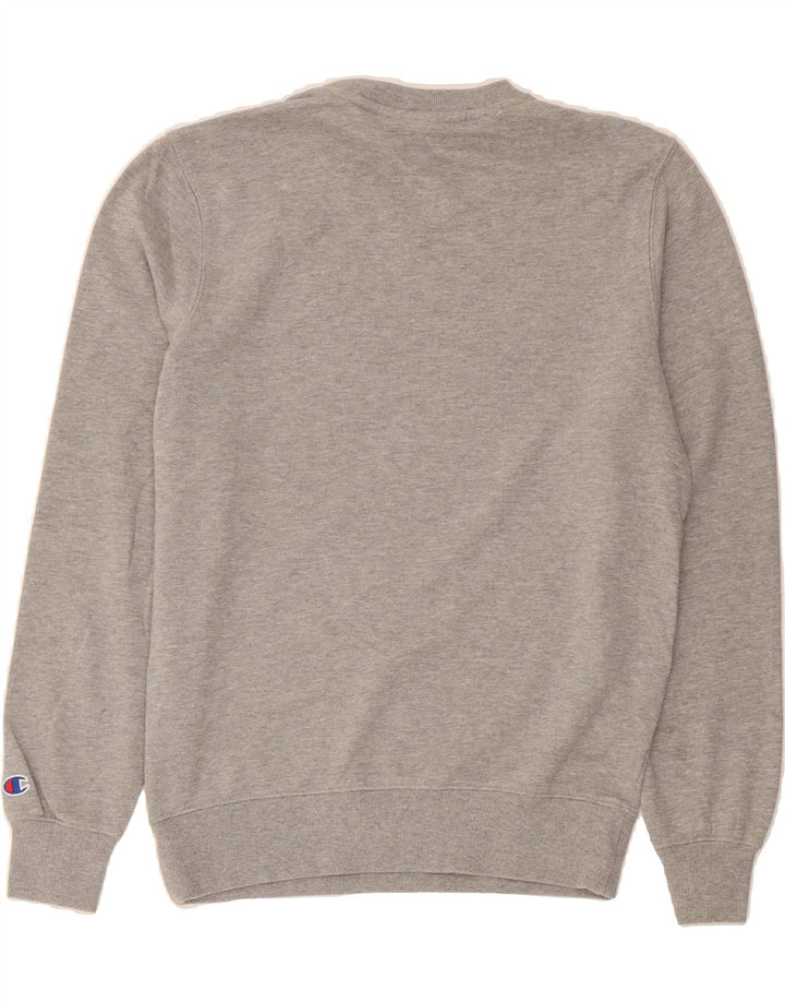CHAMPION Mens Sweatshirt Jumper Small Grey Cotton Vintage Champion and Second-Hand Champion from Messina Hembry 