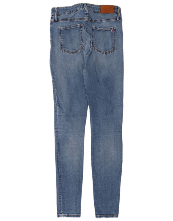 Tommy Hilfiger Womens Skinny Jeans W29 L30 Blue Cotton