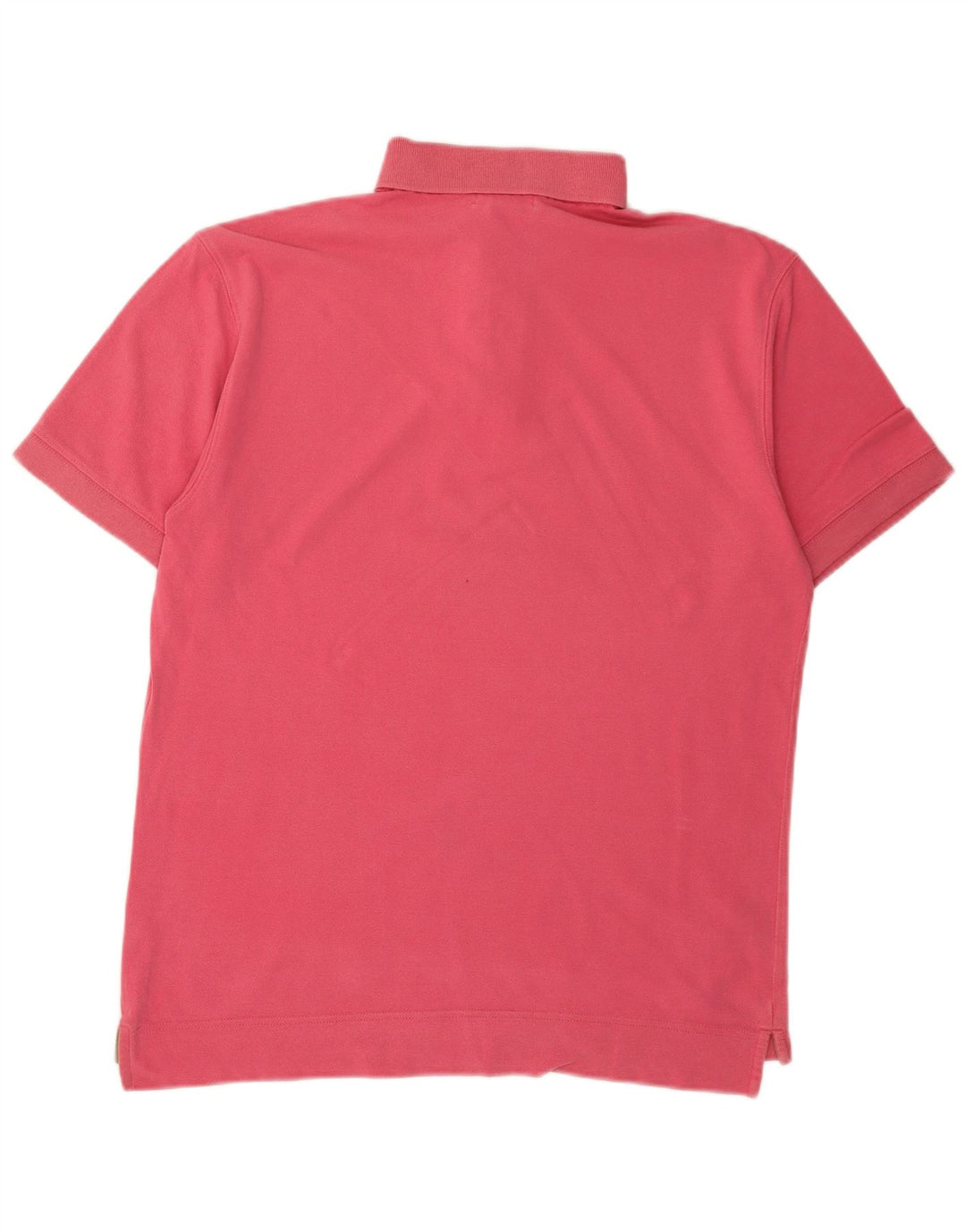 Gas Mens Polo Shirt Medium Pink Cotton
