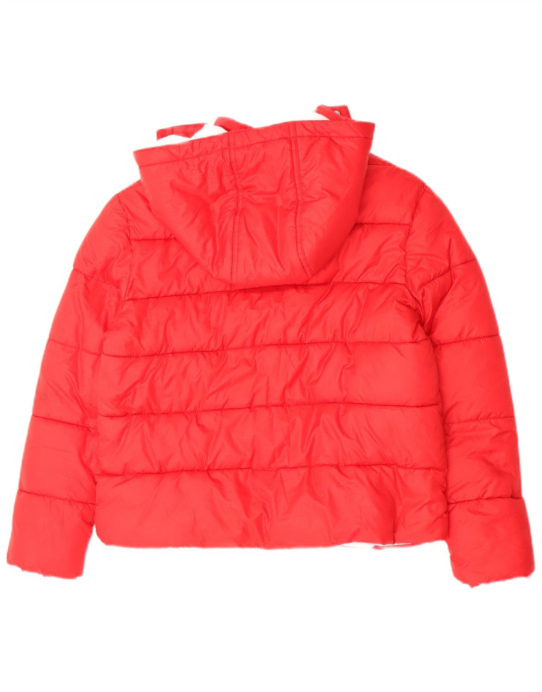 Levi's Girls Hooded Padded Jacket 15-16 Years Red Polyester