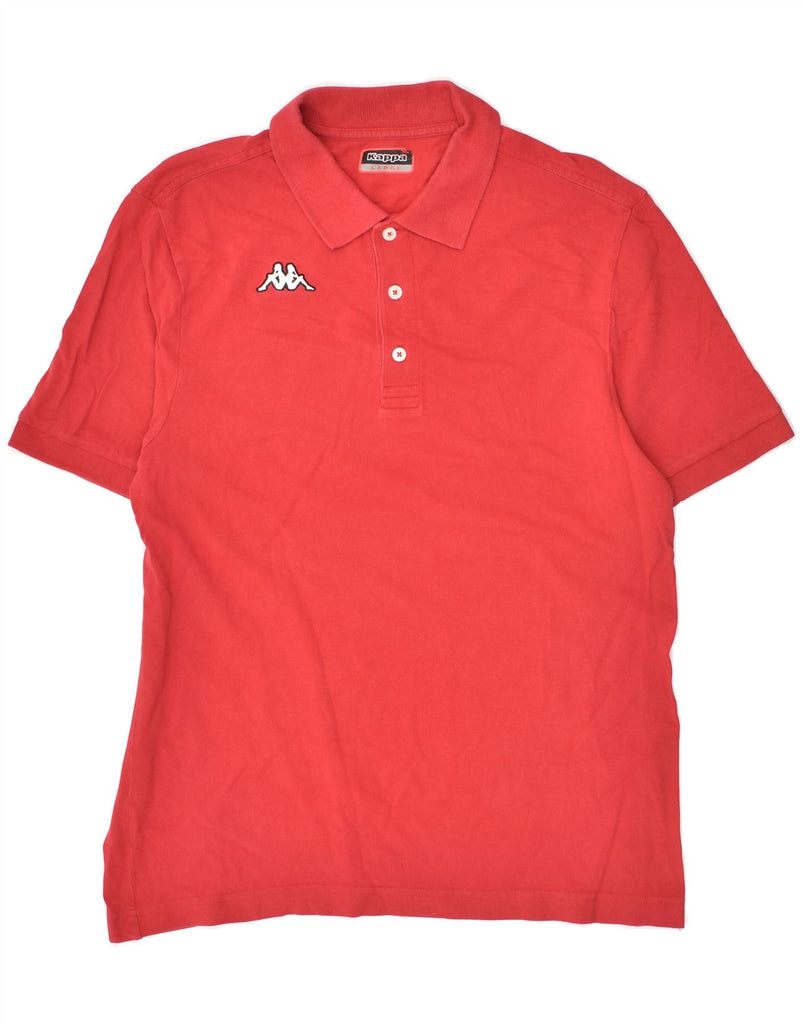 KAPPA Mens Polo Shirt Large Red | Vintage Kappa | Thrift | Second-Hand Kappa | Used Clothing | Messina Hembry 