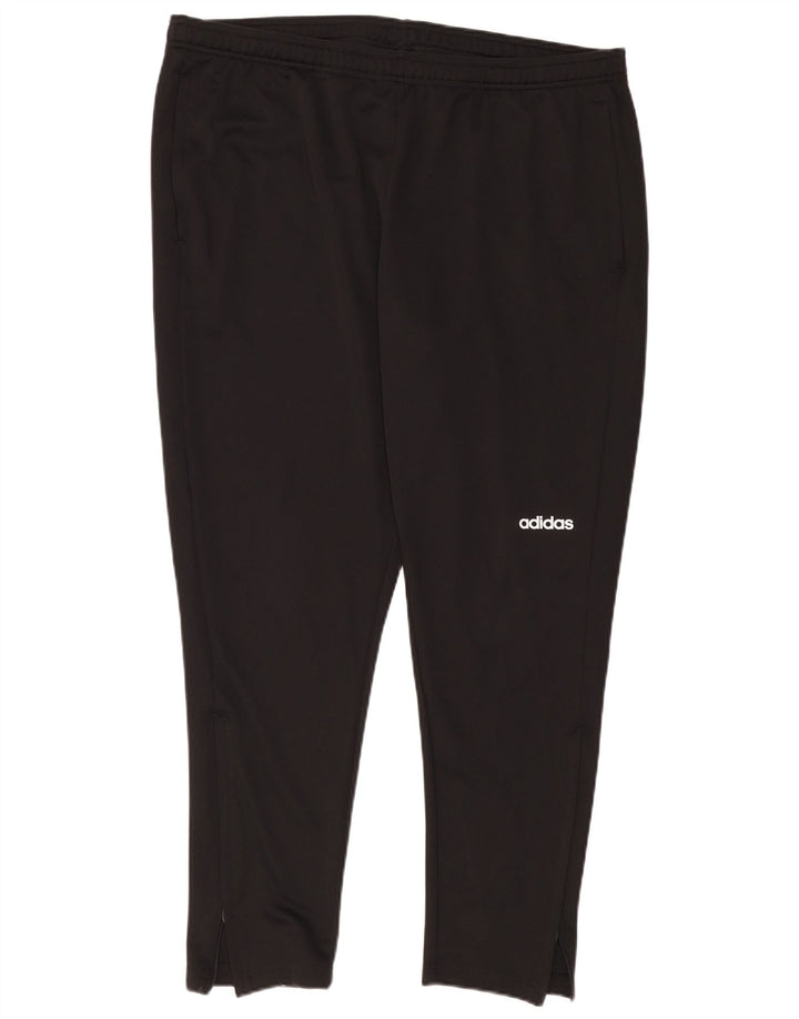 ADIDAS Mens Tracksuit Trousers UK 52/54 2XL  Black Polyester
