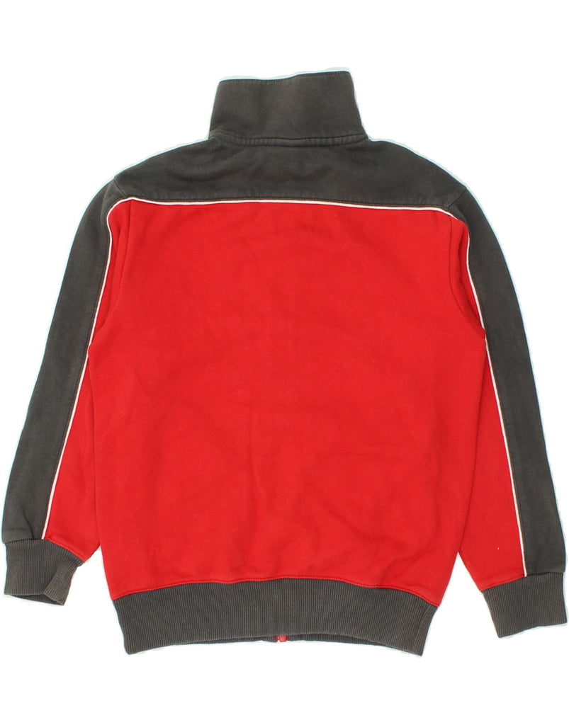 NIKE Boys Tracksuit Top Jacket 8-9 Years Small  Red Colourblock Cotton | Vintage Nike | Thrift | Second-Hand Nike | Used Clothing | Messina Hembry 