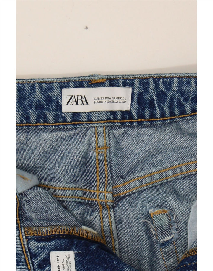 ZARA Womens Slim Jeans  W23 L27 Blue Vintage Zara and Second-Hand Zara from Messina Hembry 