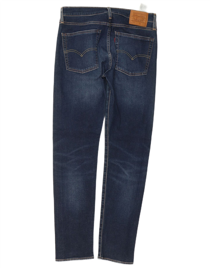 Levi's Mens Skinny Jeans W31 L32 Blue Cotton