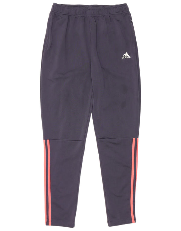 Adidas Boys Primegreen Tracksuit Trousers 15-16 Years  Navy Blue Polyester