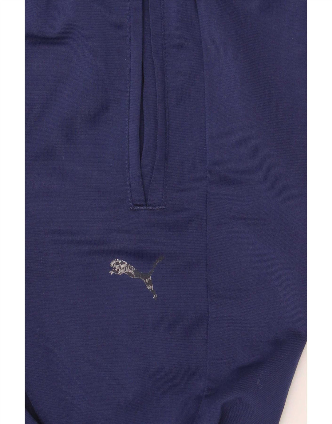 Puma Womens Tracksuit Trousers Joggers UK 10 Small Navy Blue Polyester