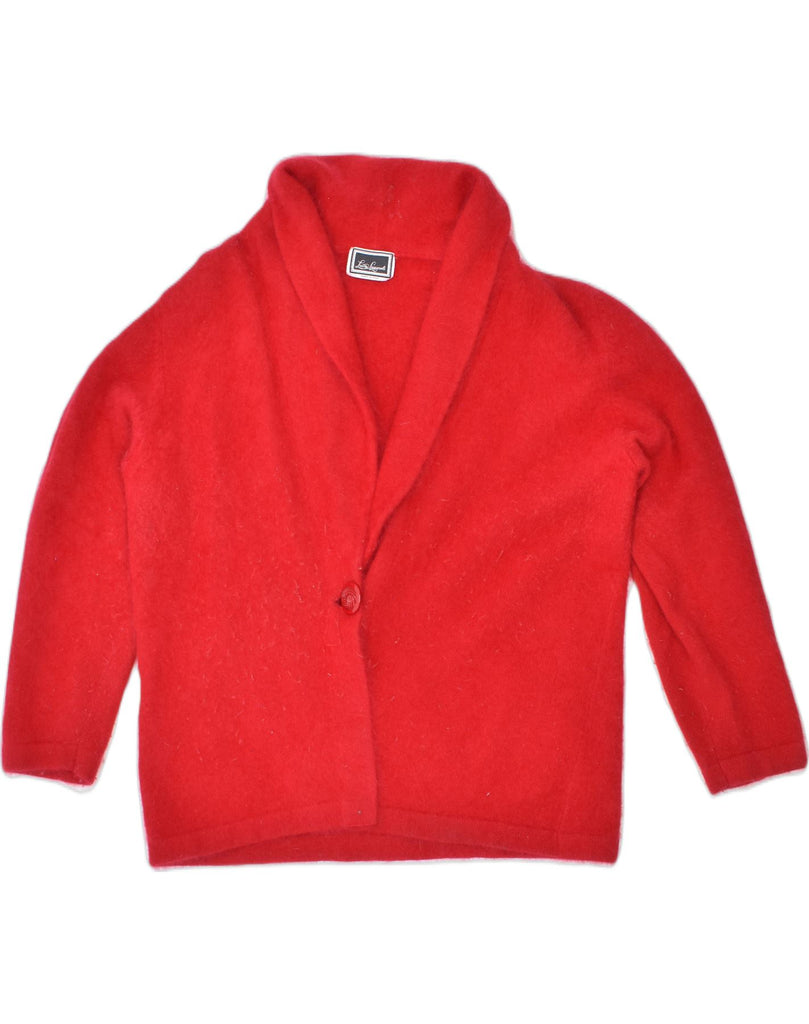 LUISA SPAGNOLI Womens Cardigan Sweater UK 20 2XL Red | Vintage Luisa Spagnoli | Thrift | Second-Hand Luisa Spagnoli | Used Clothing | Messina Hembry 