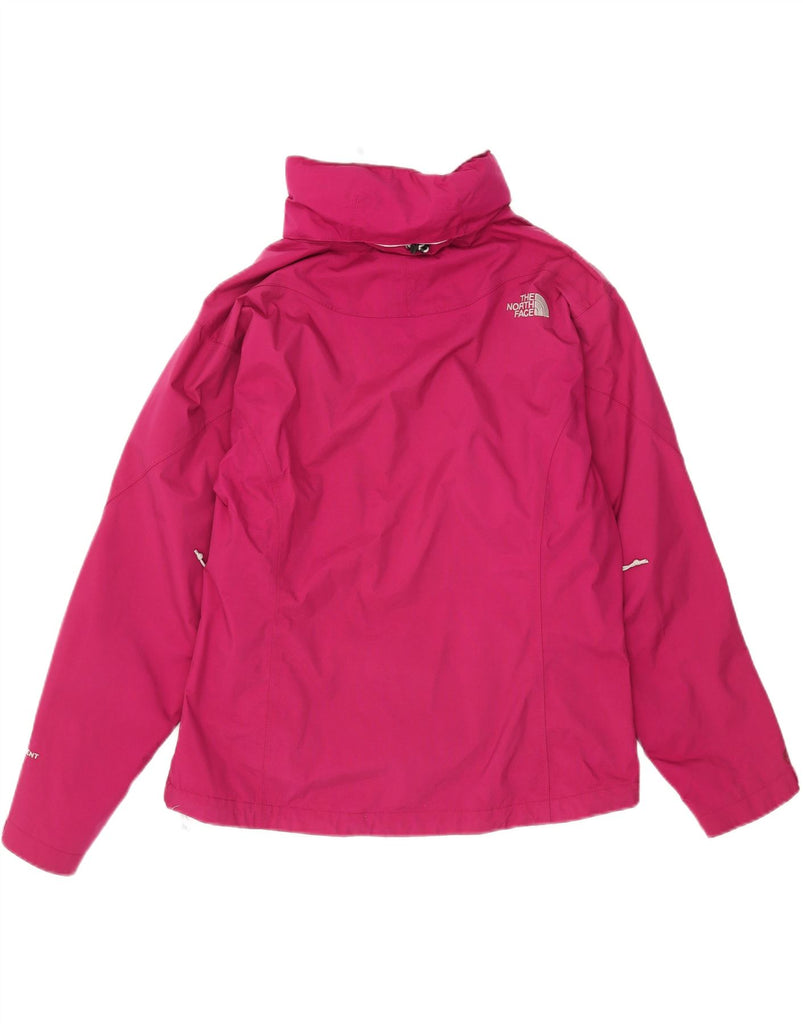 THE NORTH FACE Womens Hooded Rain Jacket UK 14 Medium Pink Nylon Vintage The North Face and Second-Hand The North Face from Messina Hembry 