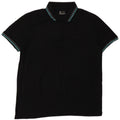 Lotto Mens Polo Shirt XL Black Cotton