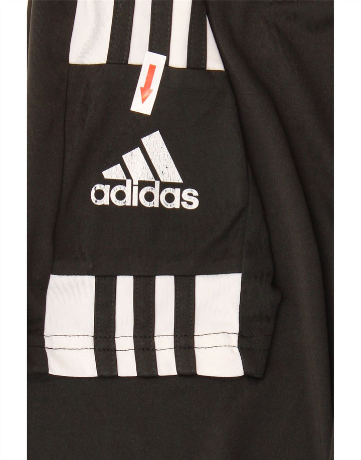 Adidas Mens Aeroready Graphic T-Shirt Top Small Black Colourblock Polyester