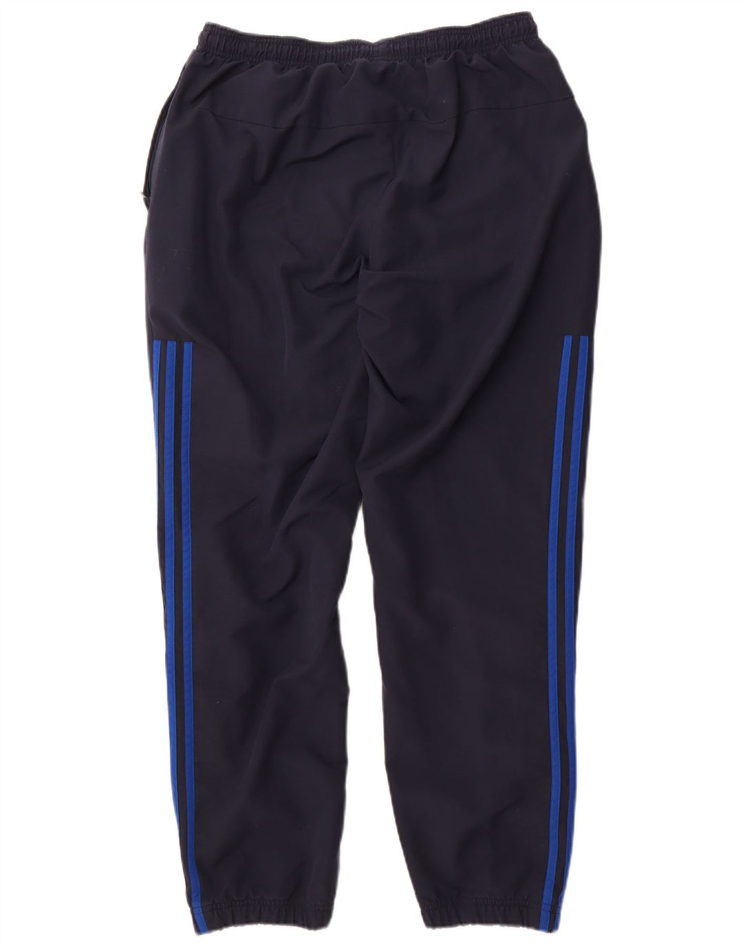 Adidas Mens Tracksuit Trousers Joggers Large Navy Blue Polyester