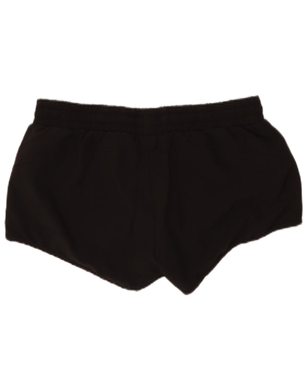 Puma Womens Sport Shorts UK 12 Medium Black Polyester