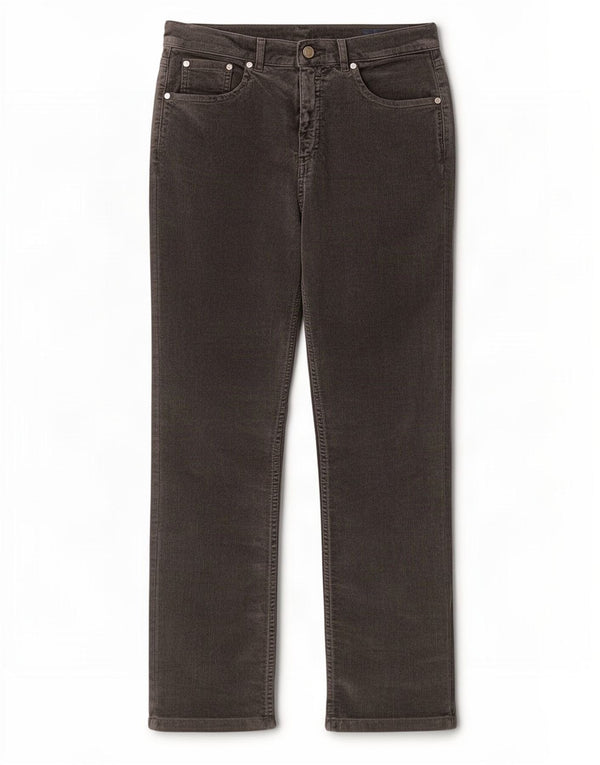Les Copains Womens Straight Jeans IT 42 Medium W28 L26 Grey Cotton