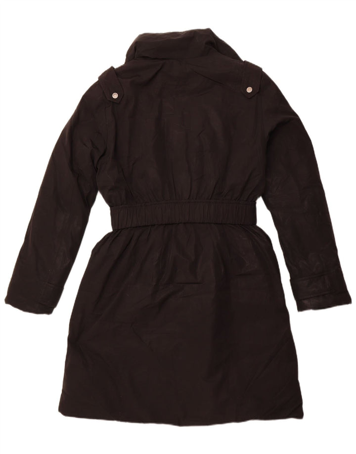 MASSIMO DUTTI Womens Padded Coat UK 18 XL Black Polyester Winter