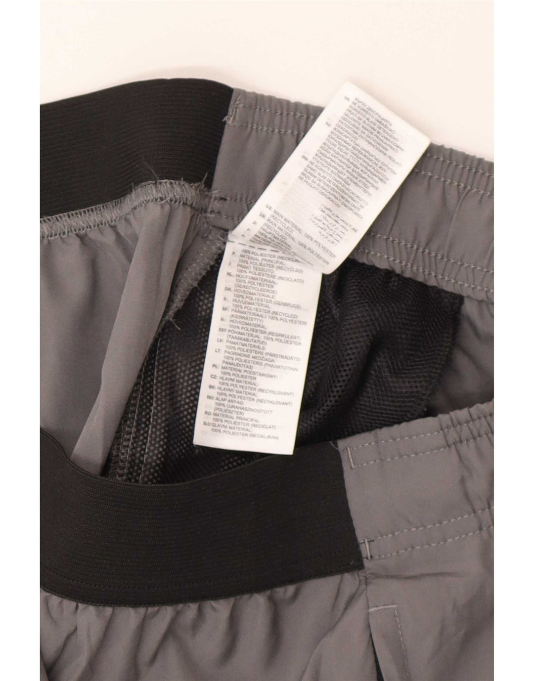 Adidas Mens Aeroready Sport Shorts Large Grey Colourblock Polyester