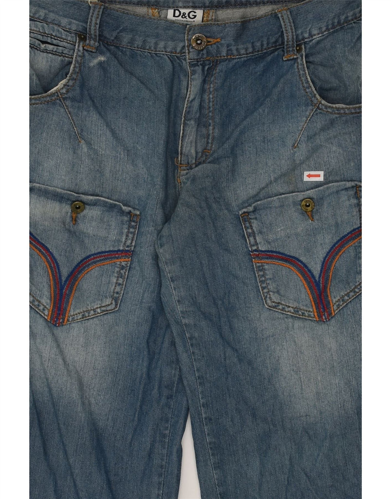 DOLCE & GABBANA Boys Capri Straight Jeans 15-16 Years W30 L20 Blue Cotton | Vintage Dolce & Gabbana | Thrift | Second-Hand Dolce & Gabbana | Used Clothing | Messina Hembry 