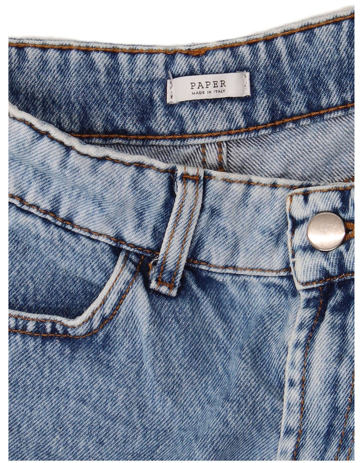 Paper Womens Wide Leg Jeans W26 L25 Blue