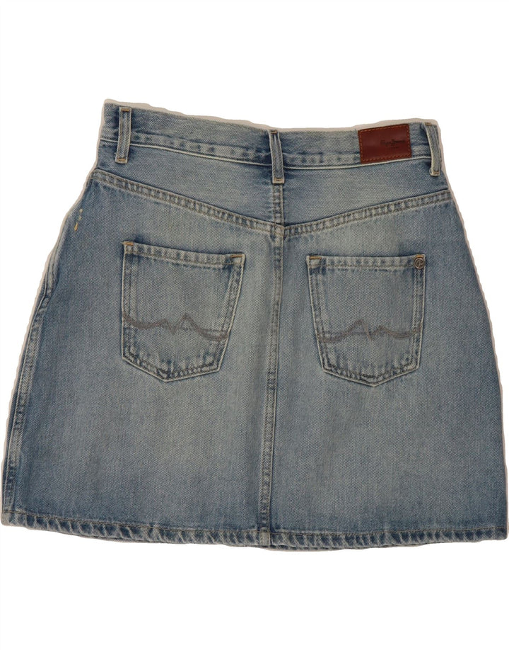 PEPE JEANS Womens Denim Skirt Medium W28  Blue Cotton Vintage PEPE Jeans and Second-Hand PEPE Jeans from Messina Hembry 
