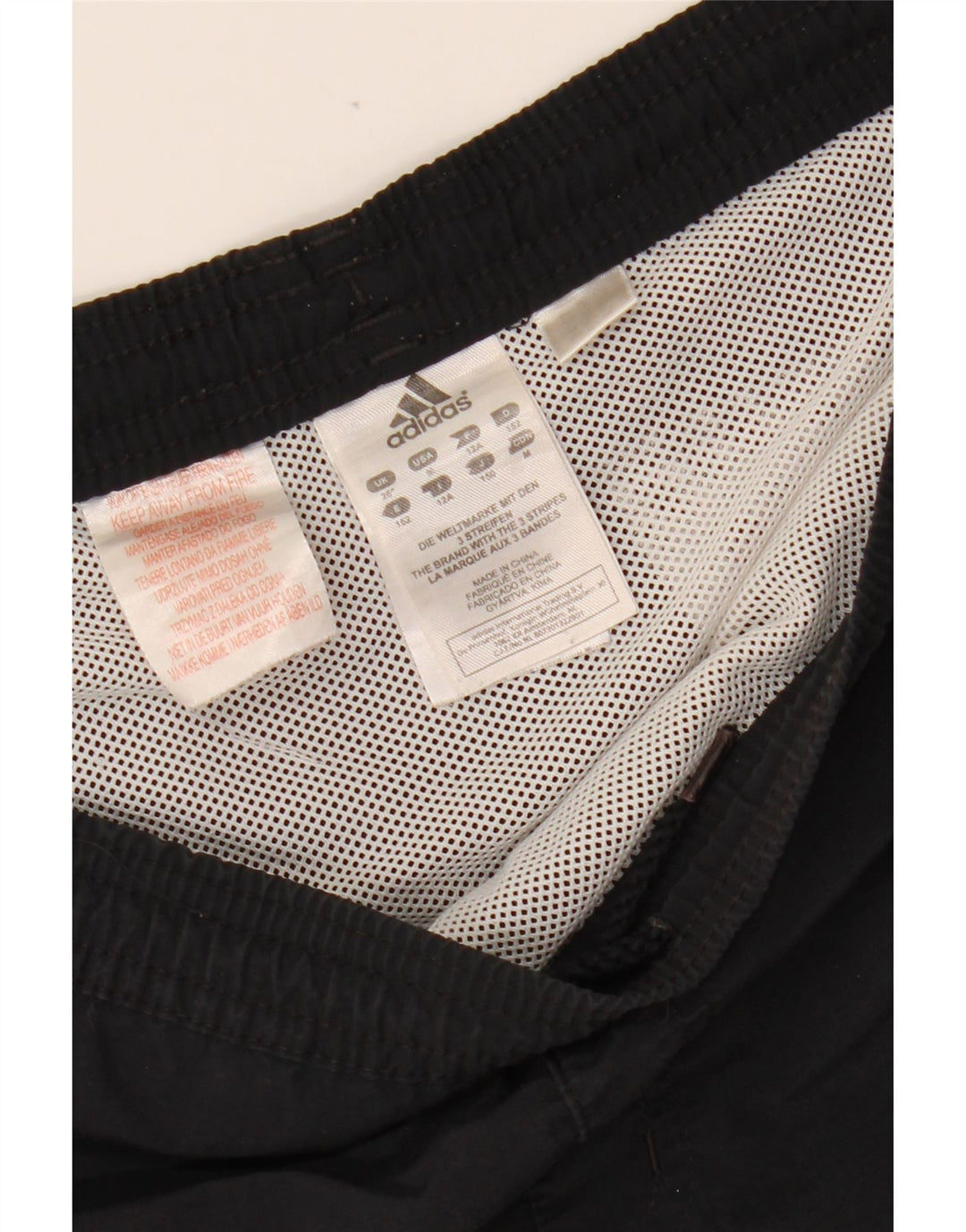 ADIDAS Girls Sport Shorts 11-12 Years  Black Nylon