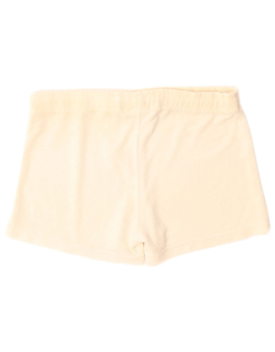 Champion Womens Sport Shorts UK 14 Large  Beige Polyester