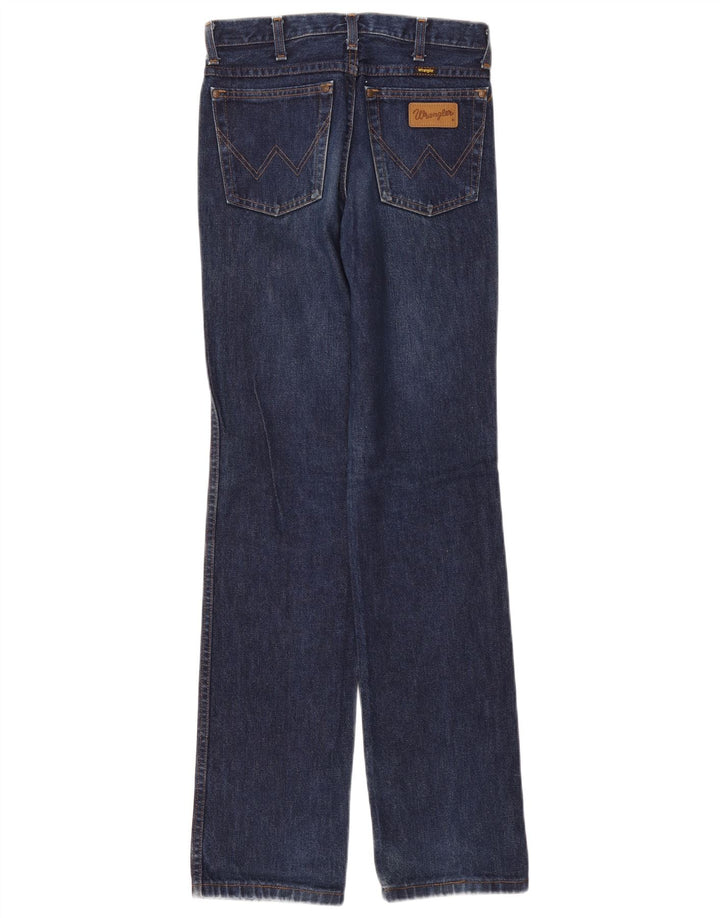 Wrangler Womens Evolution Straight Jeans W28 L34 Navy Blue Cotton