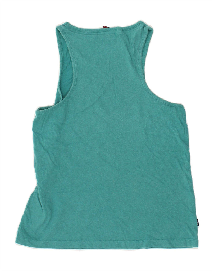 SUPERDRY Womens Vest Top UK 8 Small  Green Cotton | Vintage Superdry | Thrift | Second-Hand Superdry | Used Clothing | Messina Hembry 