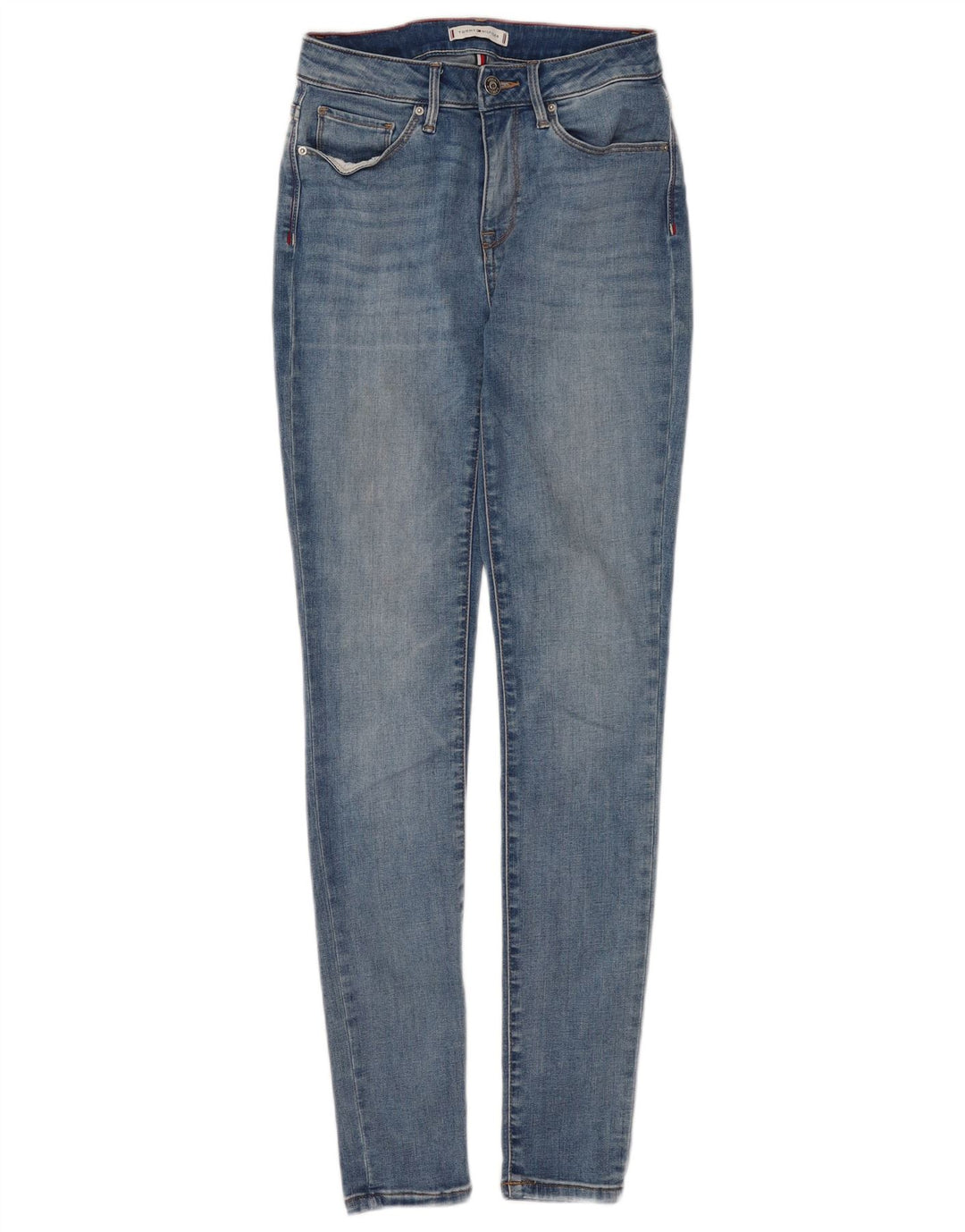 Tommy Hilfiger Womens Como Jegging Jeans W28 L32 Blue Cotton