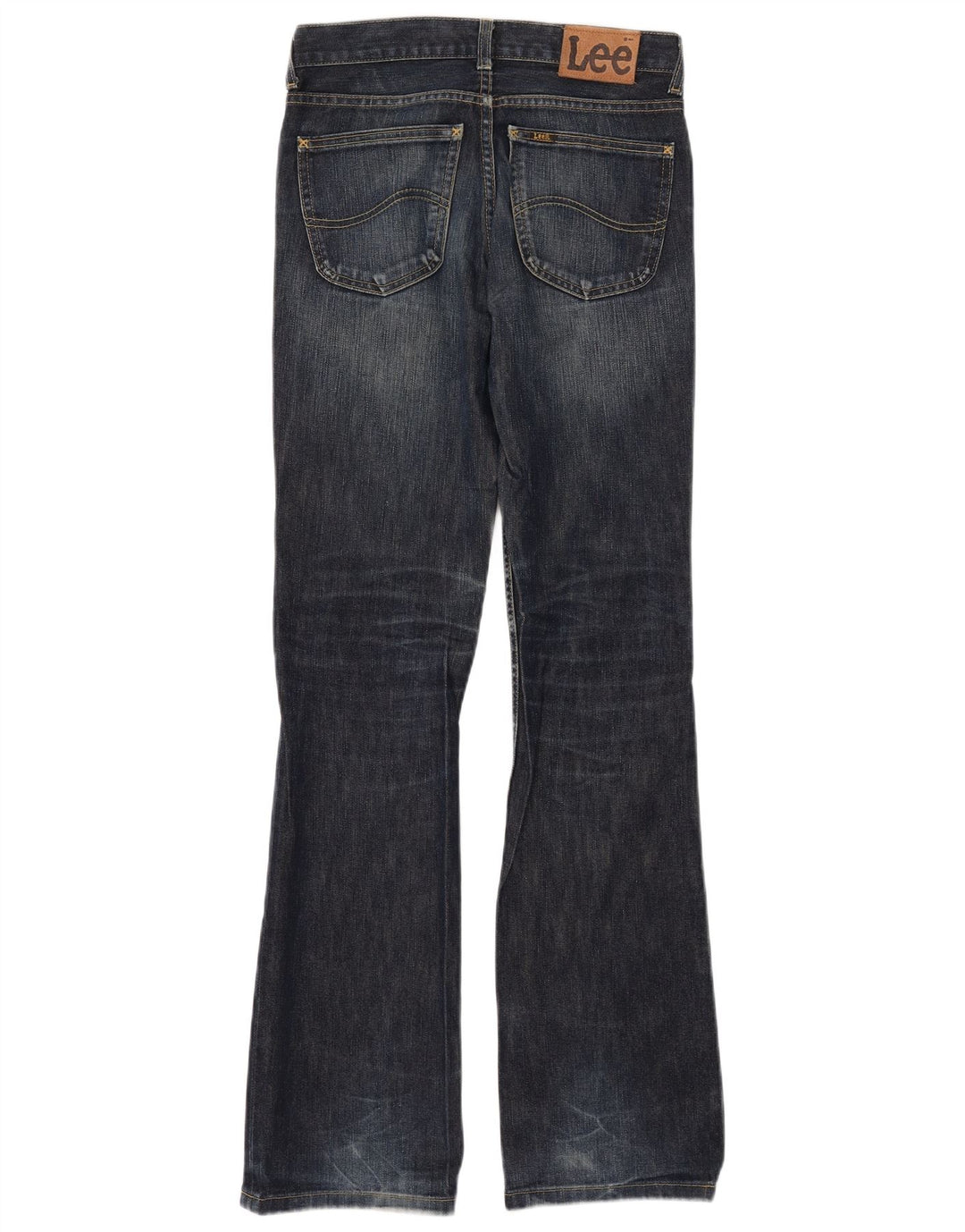 Lee Womens REED Bootcut Jeans W29 L34 Navy Blue Cotton