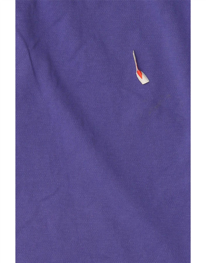 Kappa Womens Polo Shirt UK 12 Medium Purple Cotton