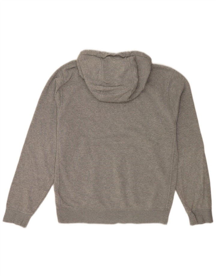Nike Mens Graphic Regular Fit Hoodie Jumper Small Grey Cotton