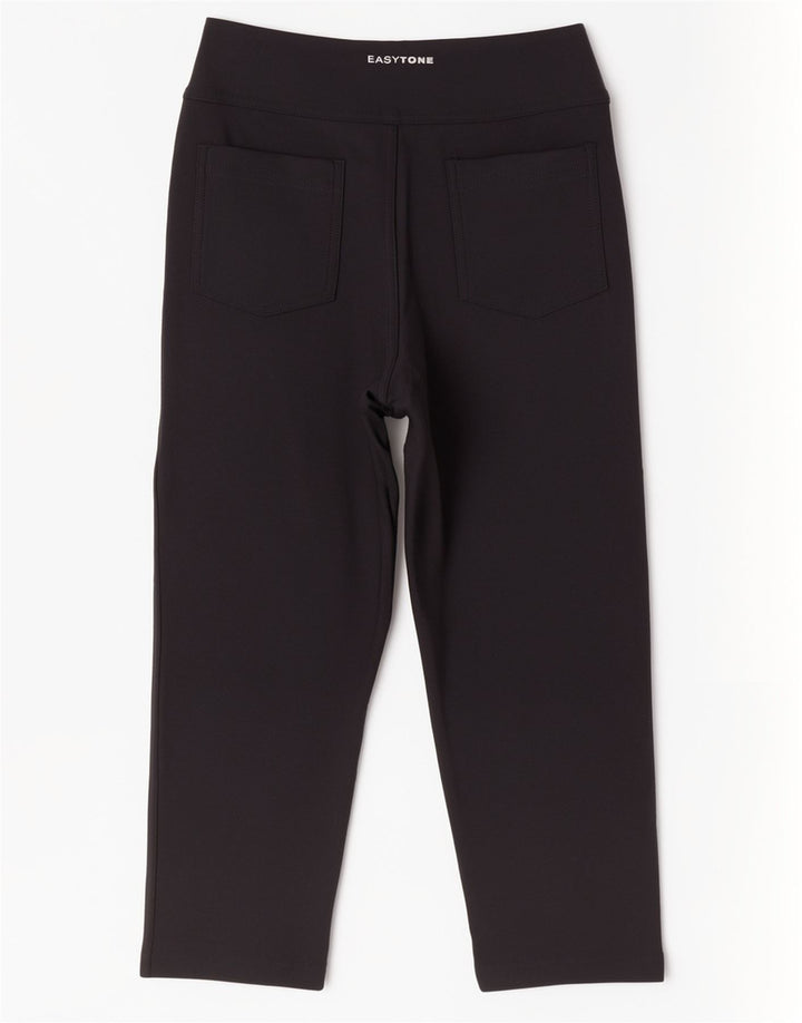 Reebok Womens Capri Tracksuit Trousers UK 12 Medium  Black