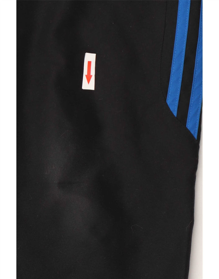 Adidas Mens Tracksuit Trousers Joggers Medium Black Polyester