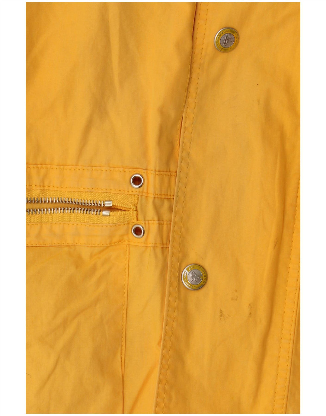 Wampum Mens Utility Jacket UK 40 Large Yellow