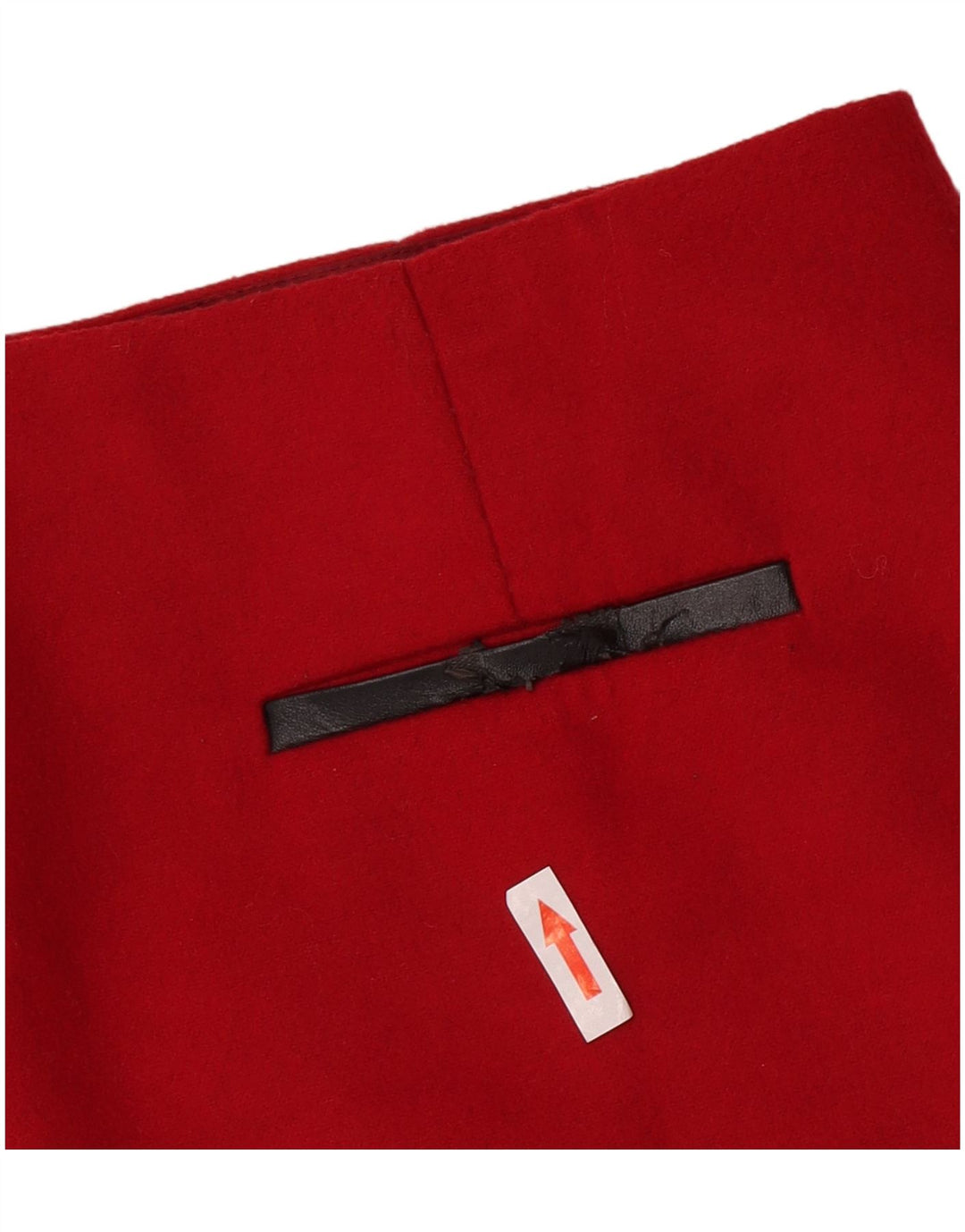 Marks & Spencer Womens Straight Skirt UK 8 Small W28  Red Polyester