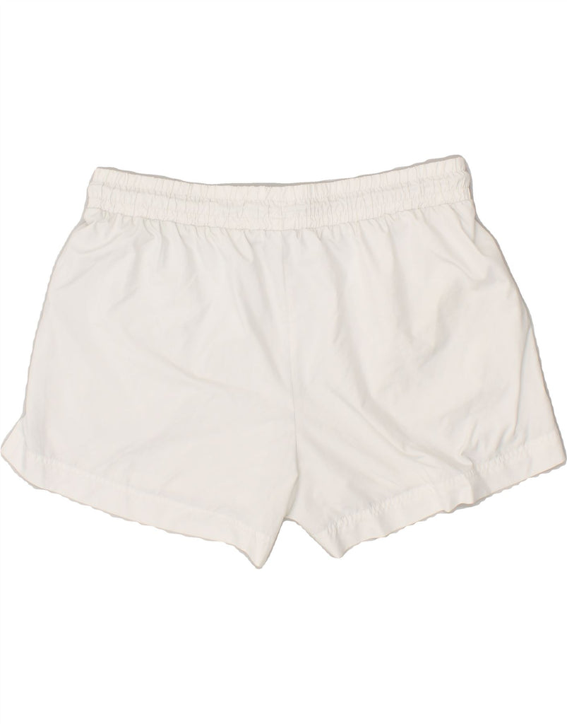 NIKE Mens Sport Shorts Large White Polyester | Vintage Nike | Thrift | Second-Hand Nike | Used Clothing | Messina Hembry 
