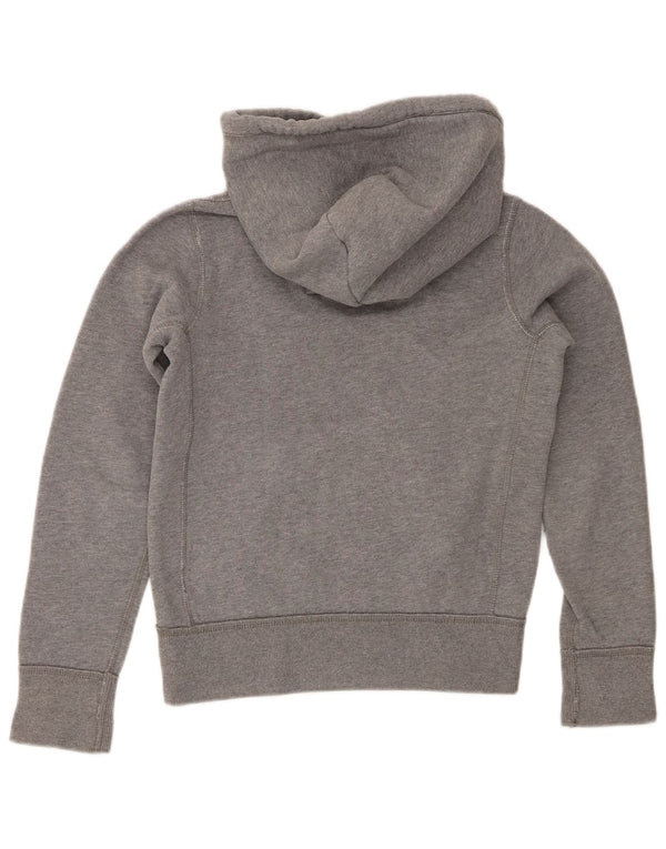 Abercrombie & Fitch Boys Muscle Hoodie Jumper 11-12 Years Medium Grey