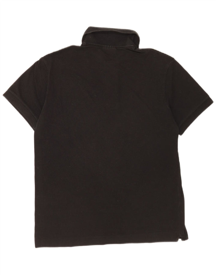 Lacoste Mens Polo Shirt Size 3 Small Black Cotton