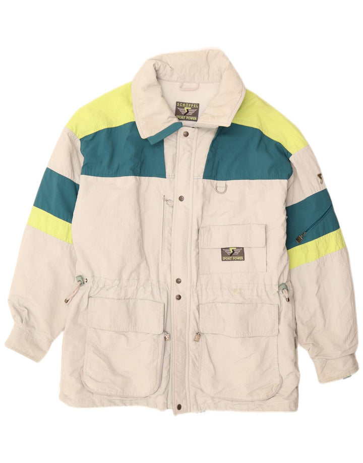 Schoffel Mens Ski Jacket EU 50 Large Grey Colourblock