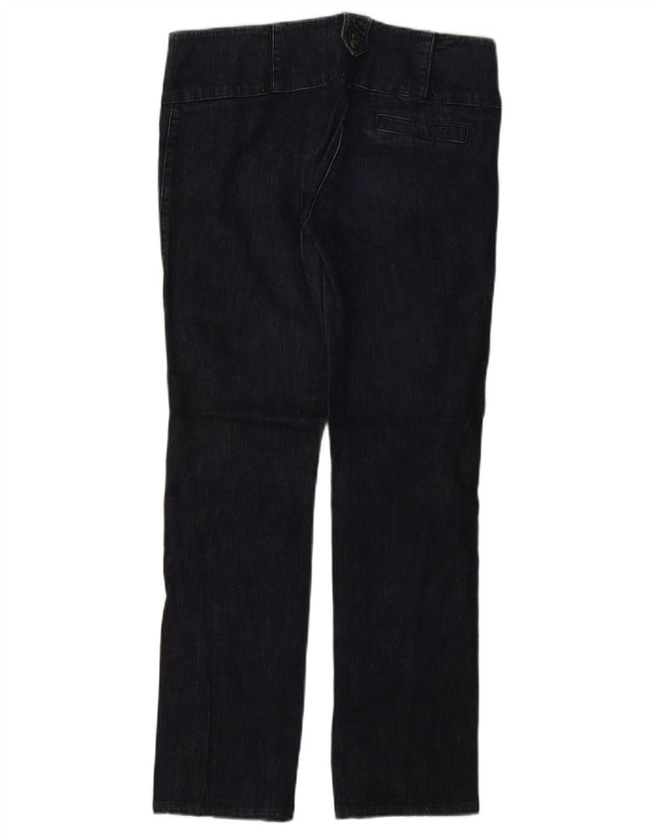 TRUSSARDI Womens Slim Jeans IT 44 Medium W28 L29 Navy Blue Cotton
