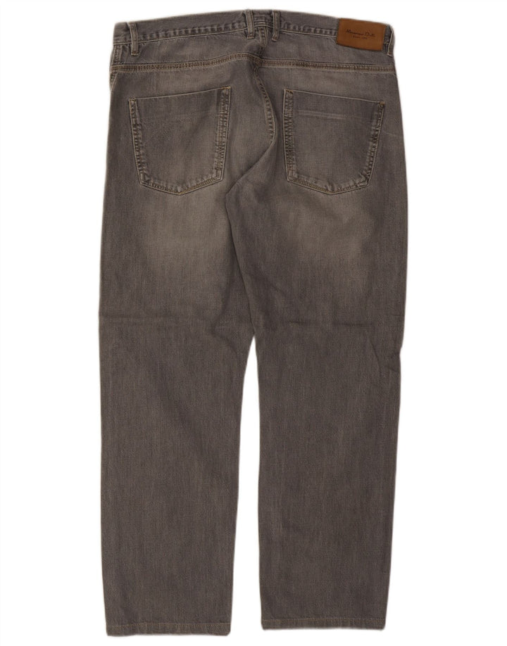 Massimo Dutti Mens Slim Jeans EU 46 XL W36 L28 Grey