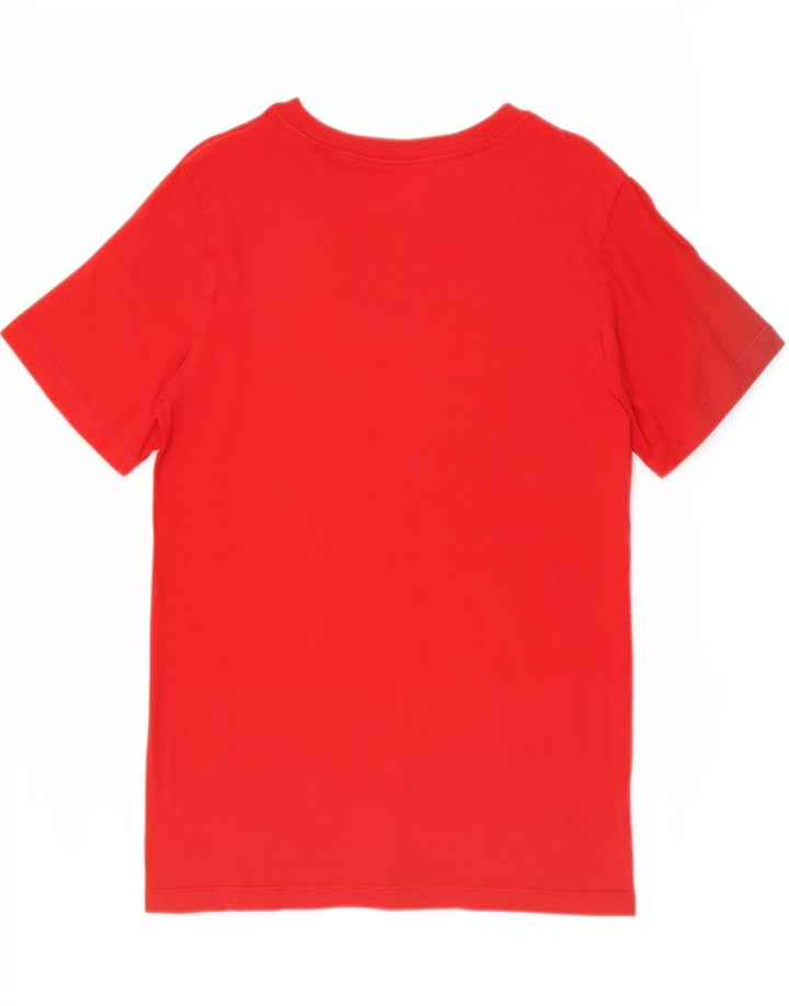 Nike Mens T-Shirt Top Small Red Cotton