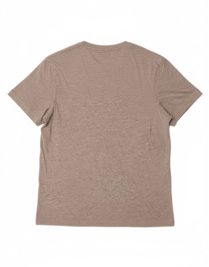 JACK WILLS Womens Oversized Graphic T-Shirt Top UK 10 Small Grey Cotton